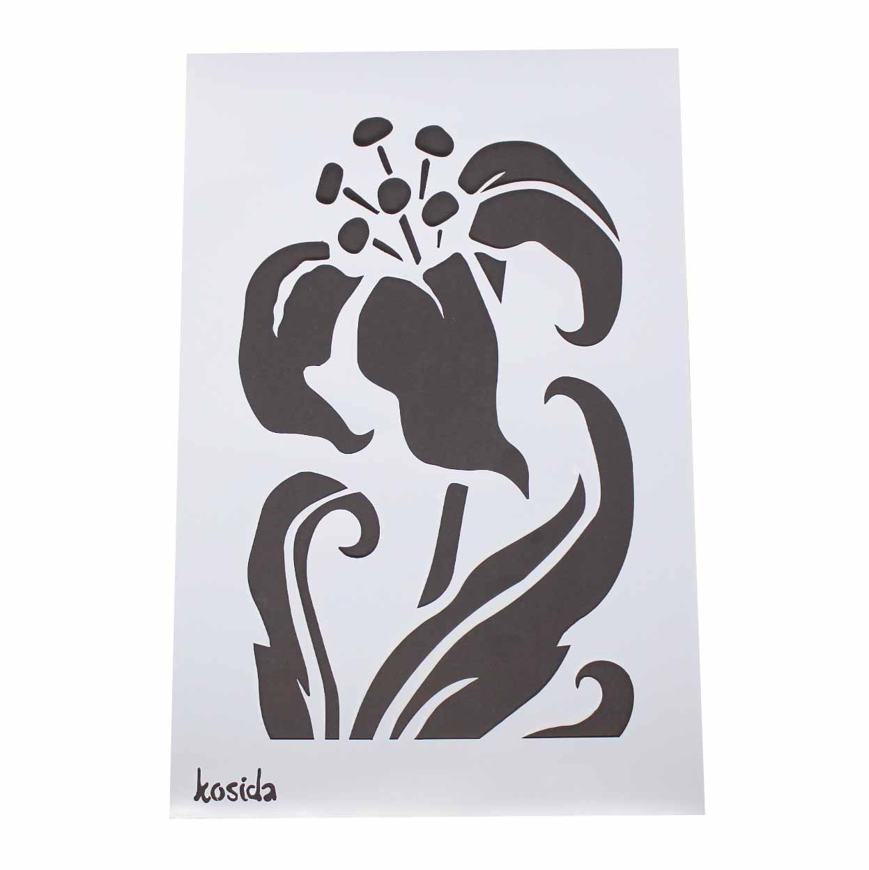 STENCIL 20x30cm (ŠABLON) LJILJAN