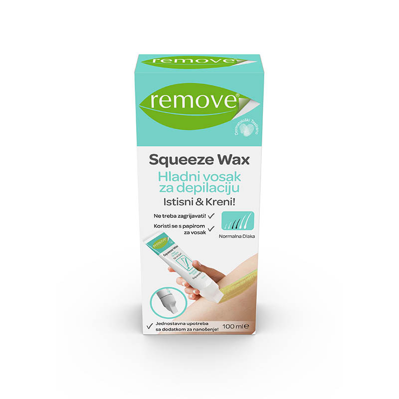 REMOVE SQUUEZE WAX 100ML NORMAL HAIR